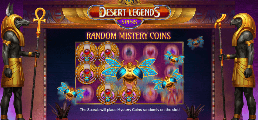 Desert Legends Spins