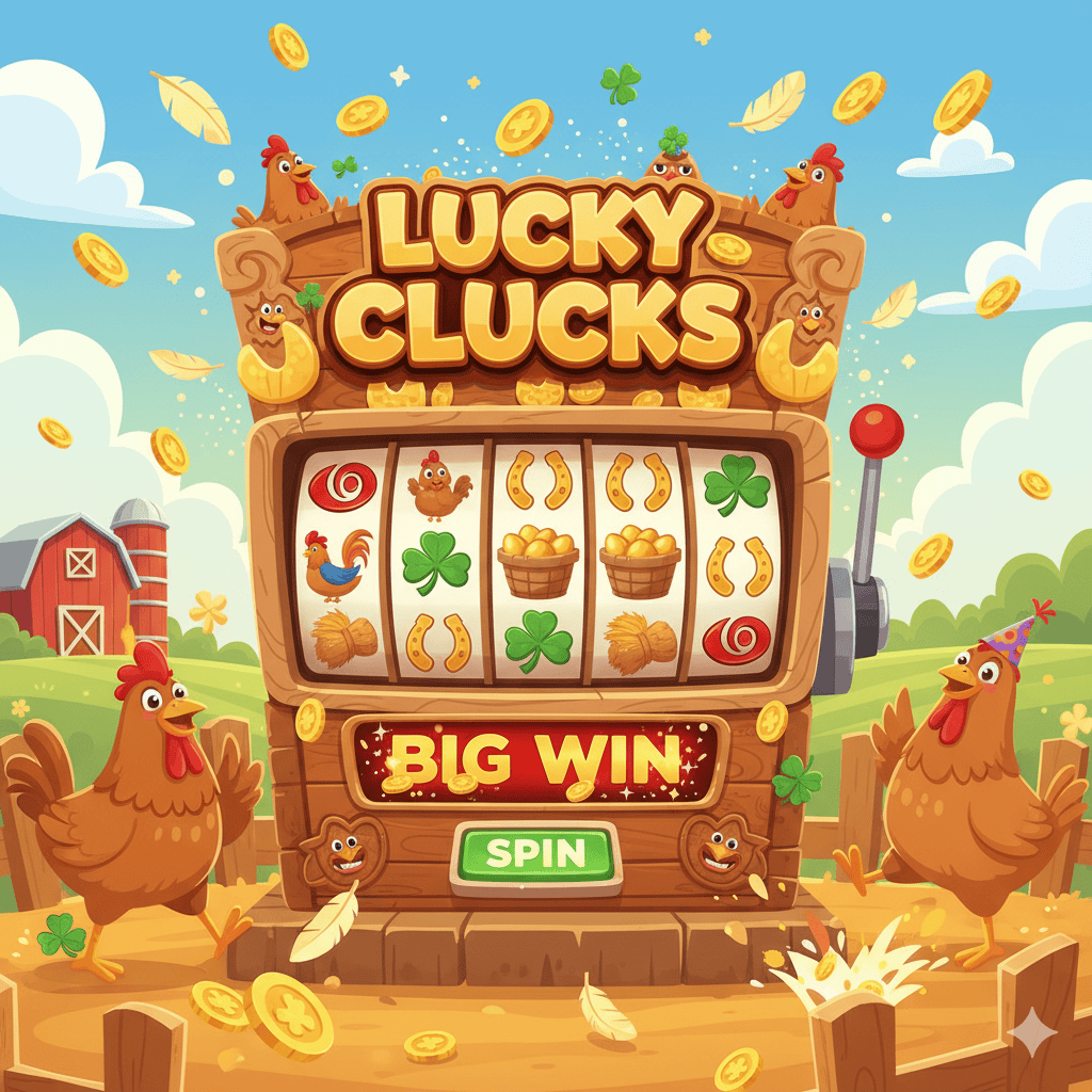 Lucky Clucks: Menggali Emas di Peternakan Ayam yang Penuh Kegembiraan
