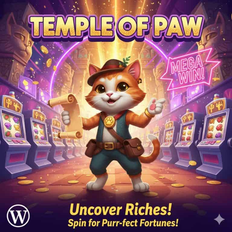 Temple of Paw: Pengalaman Slot Asia yang Penuh Keberuntungan dan Pengganda Progresif